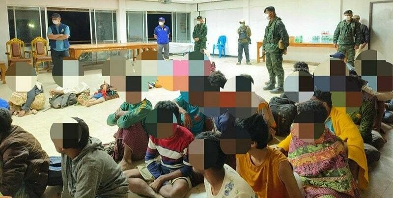 84 Myanmar immigrants arrested in Thailand after jungle trek