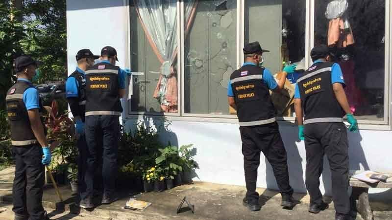 Gunfire attack at Thai office linked to youth gang