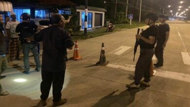 Pipe bomb attack injures four officers at Narathiwat base