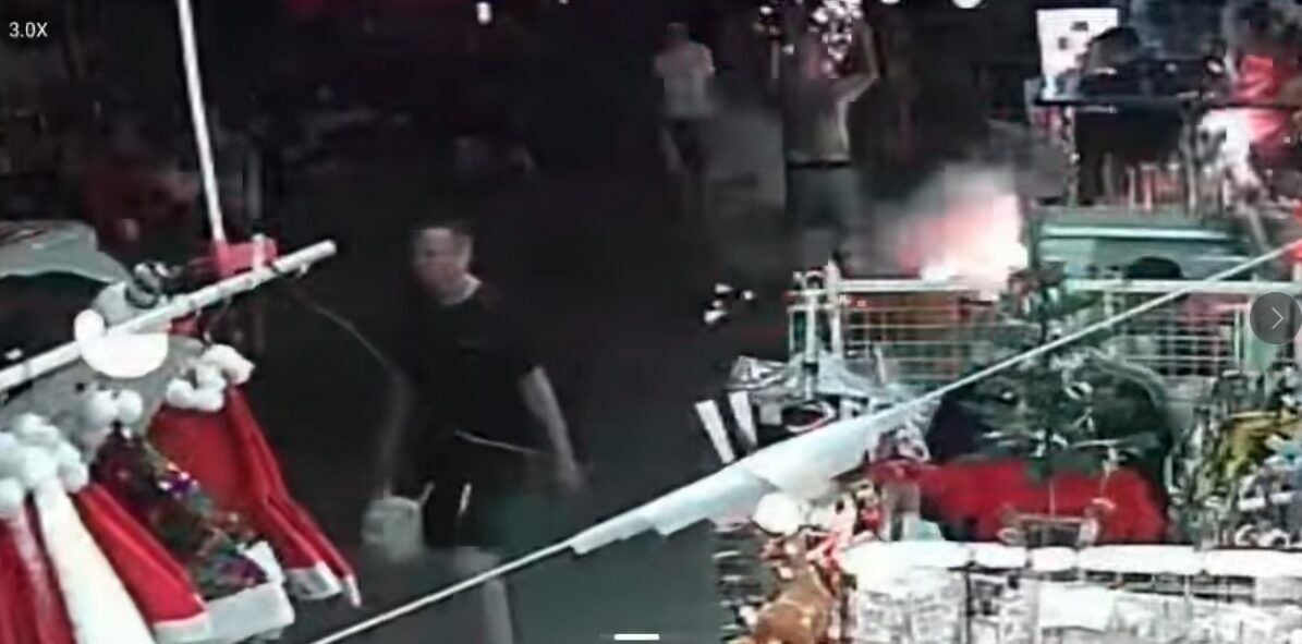 Firework chaos in Pattaya as foreign man causes injuries and damage