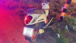 Phayao: Teen loses his life as motorbike slams into power pole