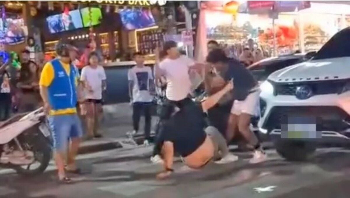 Bangla Road brawl: Taxi driver and tourist clash in viral showdown (video)