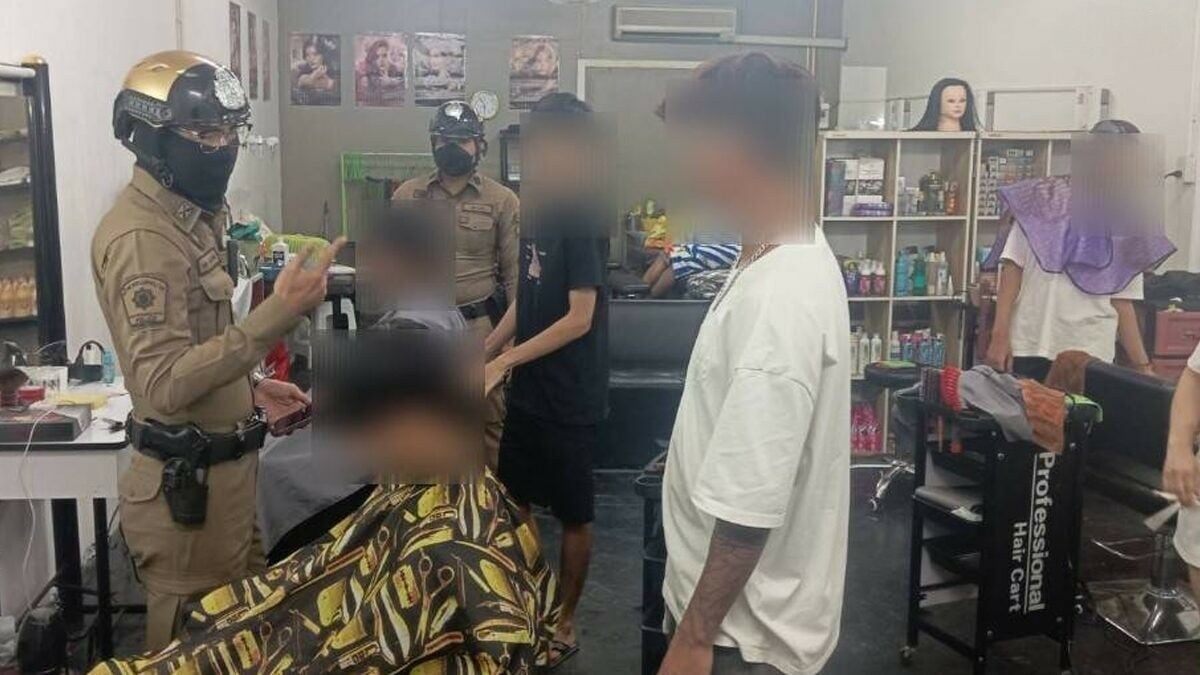 Hair today, gone tomorrow: Bangkok cops snip illegal Myanmar barbers