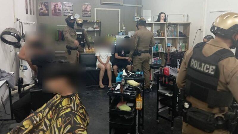 Hair today, gone tomorrow: Bangkok cops snip illegal Myanmar barbers | News by Thaiger