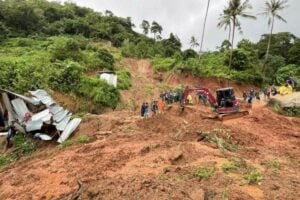 Search for Myanmar workers underway after Koh Samui landslide