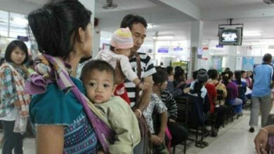 Myanmar babies in Thai hospitals not eligible for free healthcare