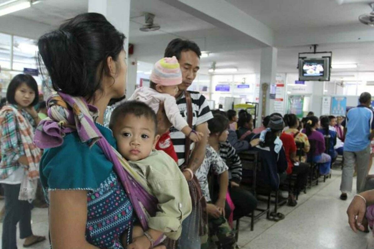 Myanmar babies in Thai hospitals not eligible for free healthcare