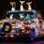 Russian driver on Santa’s naughty list for Xmas-lit car in Pattaya | Thaiger