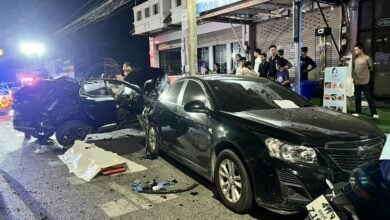 Reckless Chinese man hits the brakes on safety in Pattaya | Thaiger