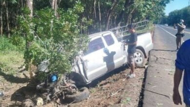 Intoxicated driver kills three siblings in Sisaket crash | Thaiger