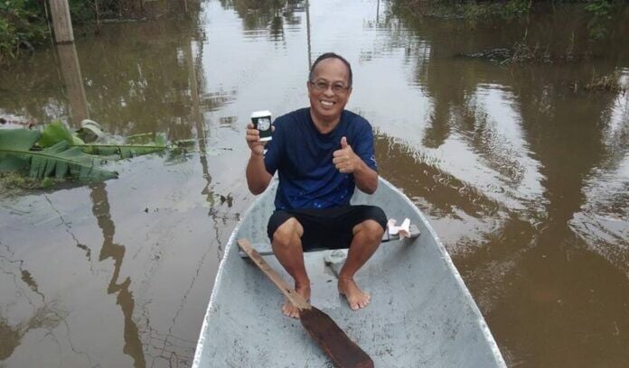 Chumphon businessman dies from electrocution amid flooding