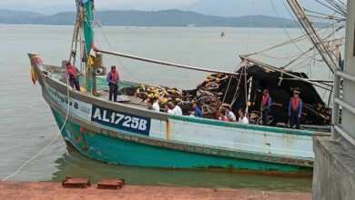 Hooked: Thai sailors jailed by Myanmar court for illegal fishing