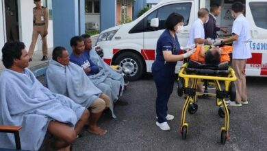 Boat capsizes in Songkhla, search for missing crew continues