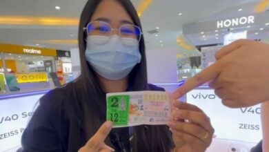 Rayong woman mistakenly buys tickets for December 1 draw