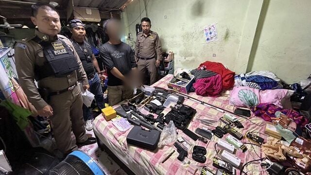 Man arrested for selling gun parts online, claims self-defence