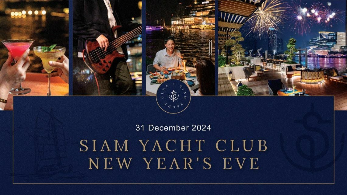 New Year in Siam Yacht Club Bangkok flyer