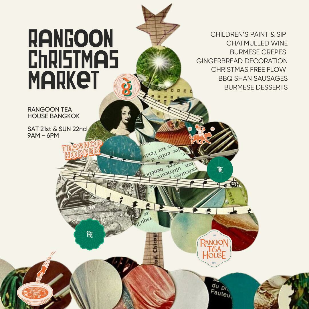 Christmas Market at Rangoon Tea House Bangkok