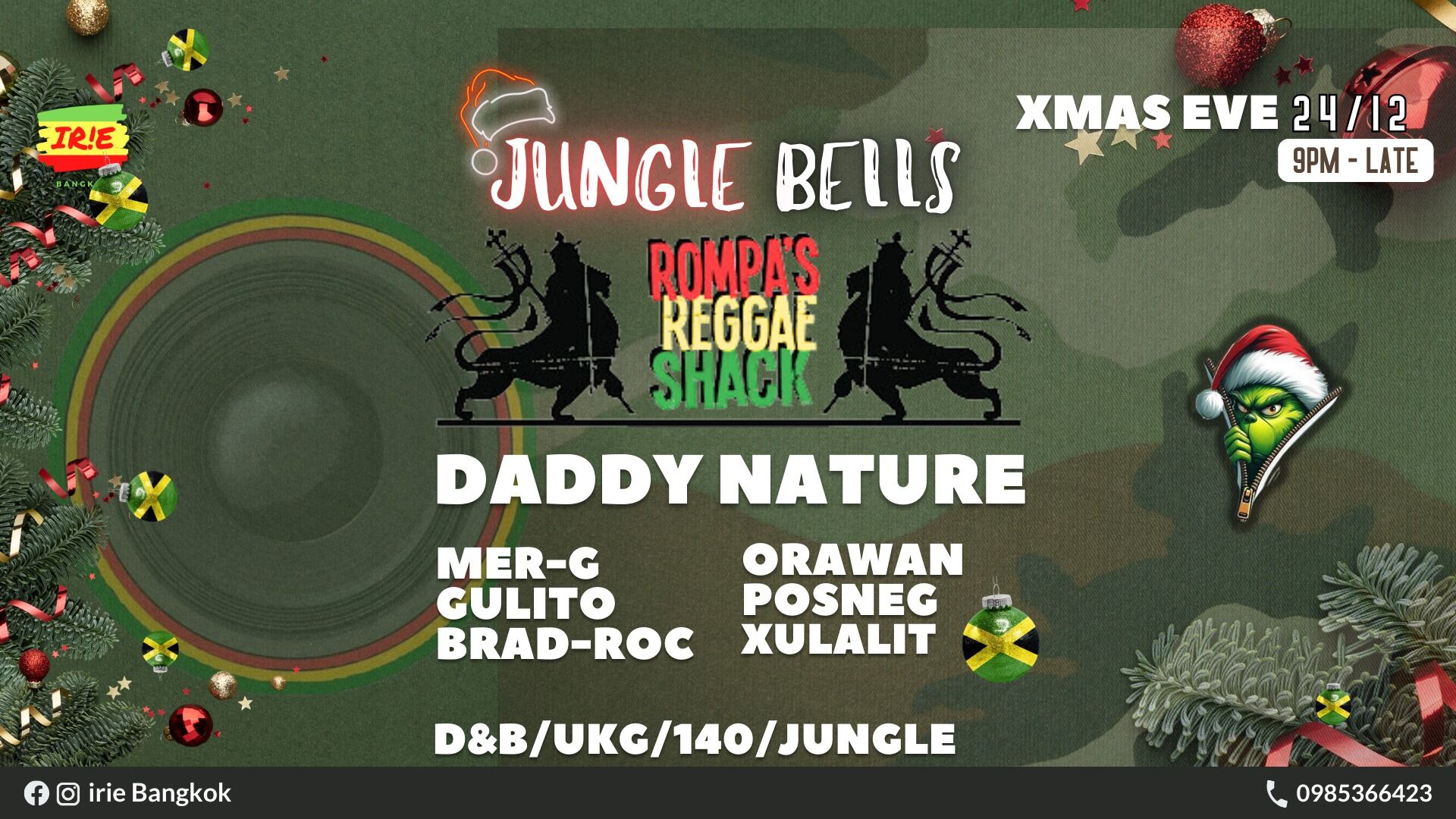 Jungle Bells at Irie Bangkok