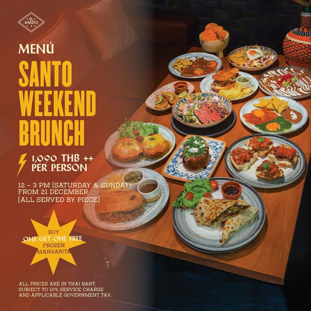 Weekend Brunch at El Santo Bangkok