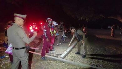 Security guard in Ayutthaya injures colleagues in knife attack