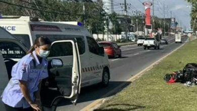 Motorcyclist dies in high-speed crash on Phuket’s Thepkrasattri Road | Thaiger