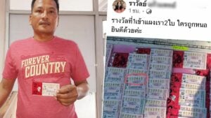 Chai-nce of a lifetime: Thai man’s 12 million baht lottery windfall