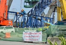 Rama II Bridge debris cleared, traffic to resume by Saturday