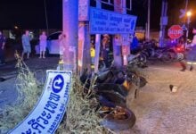 Pattaya horror: Young Thai woman killed in early morning crash