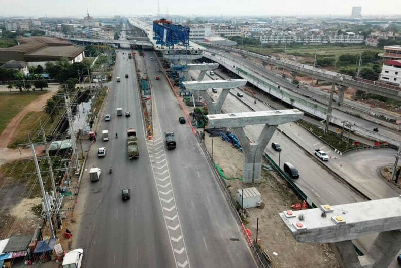 Rama II Road reopens after crane accident caused fatalities (video) | News by Thaiger