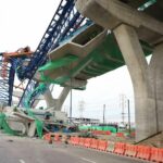 Rama II Road congestion eased with reversible lane after collapse | Thaiger