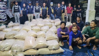 Myanmar boat seized in Thailand for shrimp smuggling