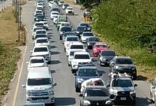 Traffic congestion rises as Thai motorists head home for new year