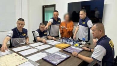 Thai police crack down on Chinese money laundering in Chon Buri