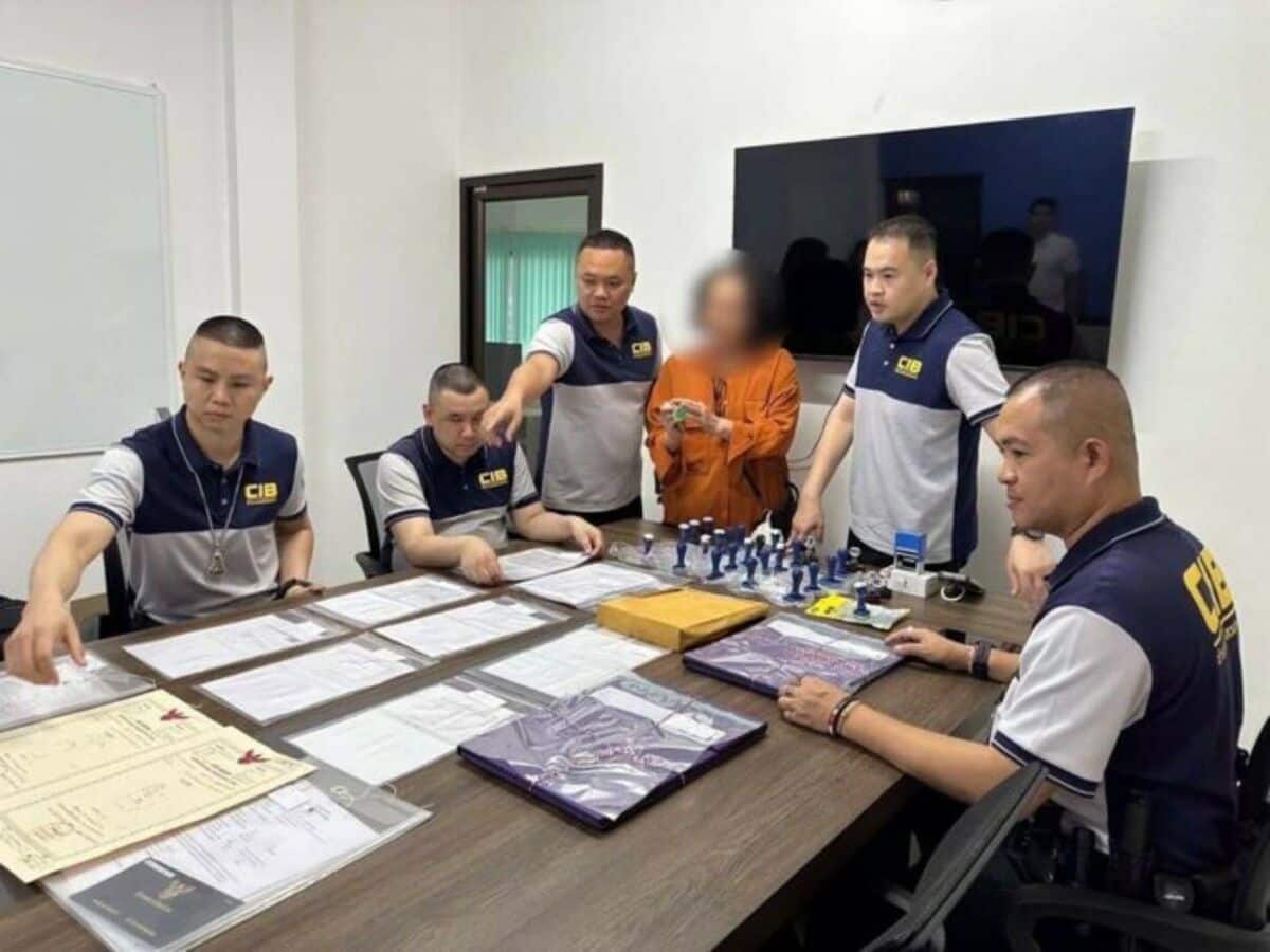 Thai police crack down on Chinese money laundering in Chon Buri