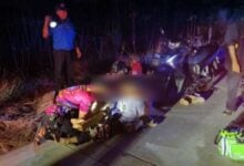 Pattaya: 3 injured as blanket gets caught in motorbike wheel