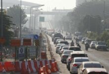 Orange Line construction closes Bangkok flyover for two years