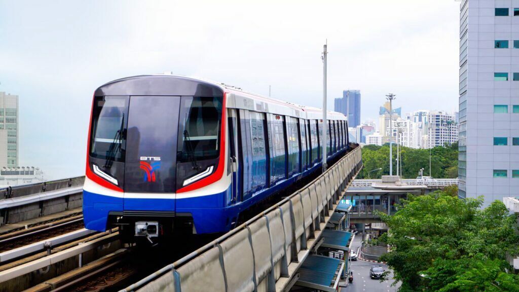 Bangkok train ridership surges 60% amid free transport initiative