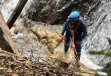 New year tragedy: Burmese man falls to his death at Songkhla waterfall