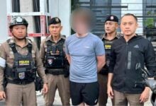 British drug dealer arrested after his suspicious behaviour in Phuket