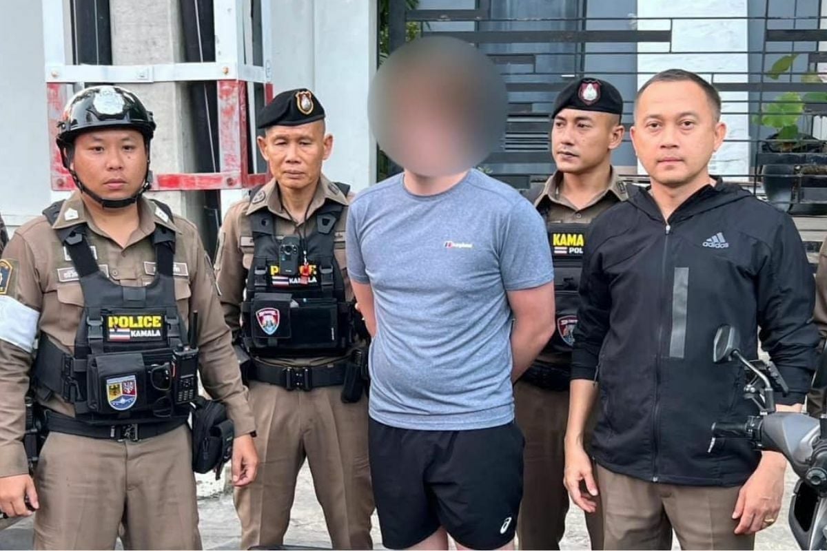 British drug dealer arrested after his suspicious behaviour in Phuket