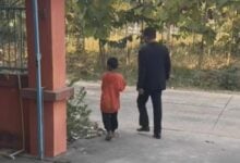 Isaan hero steps in to rescue abused 7 year old boy living alone