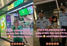 Phuket Airport tourist cries fowl over 3,000 baht Subway sarnies