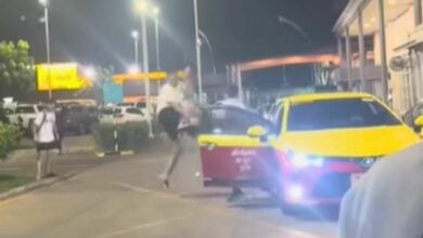 Foreign men attack Phuket taxi driver over fare dispute (video)