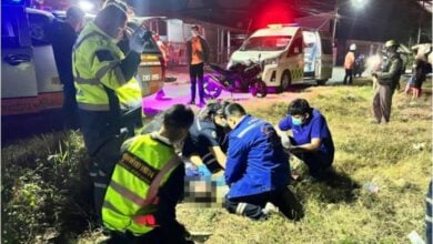 Elderly man found dead on Pattaya roadside due to hypothermia