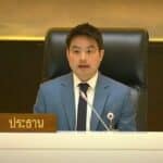 Milk can mayhem: Tin can falls from Parliament ceiling | Thaiger