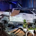 Intoxicated driver crashes into Chon Buri restaurant, causes damage | Thaiger