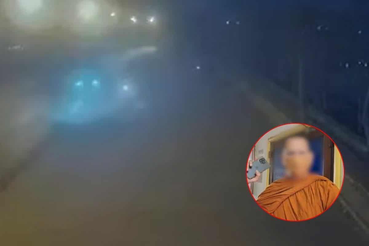 Thai monk denies fatal hit-and-run despite CCTV evidence