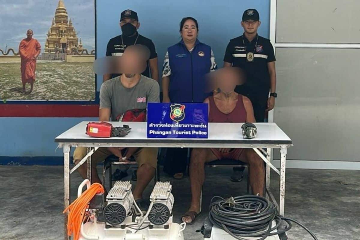 Illegal Russian, Estonian building workers arrested on Koh Pha Ngan