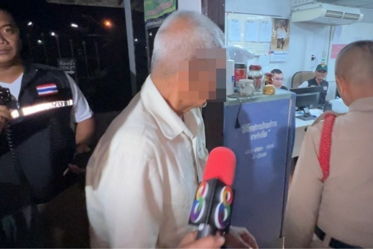 Thai man arrested for raping old woman in Trang