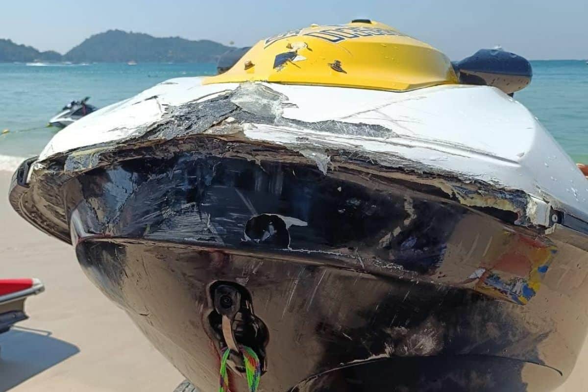 Jet ski crash in Phuket leaves Chinese man dead, another injured